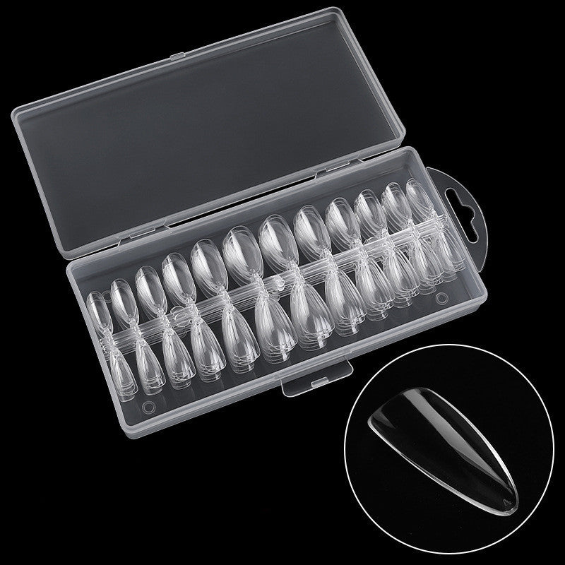 Nail Art Ultra-thin Seamless Box Sheet French Fake Nails