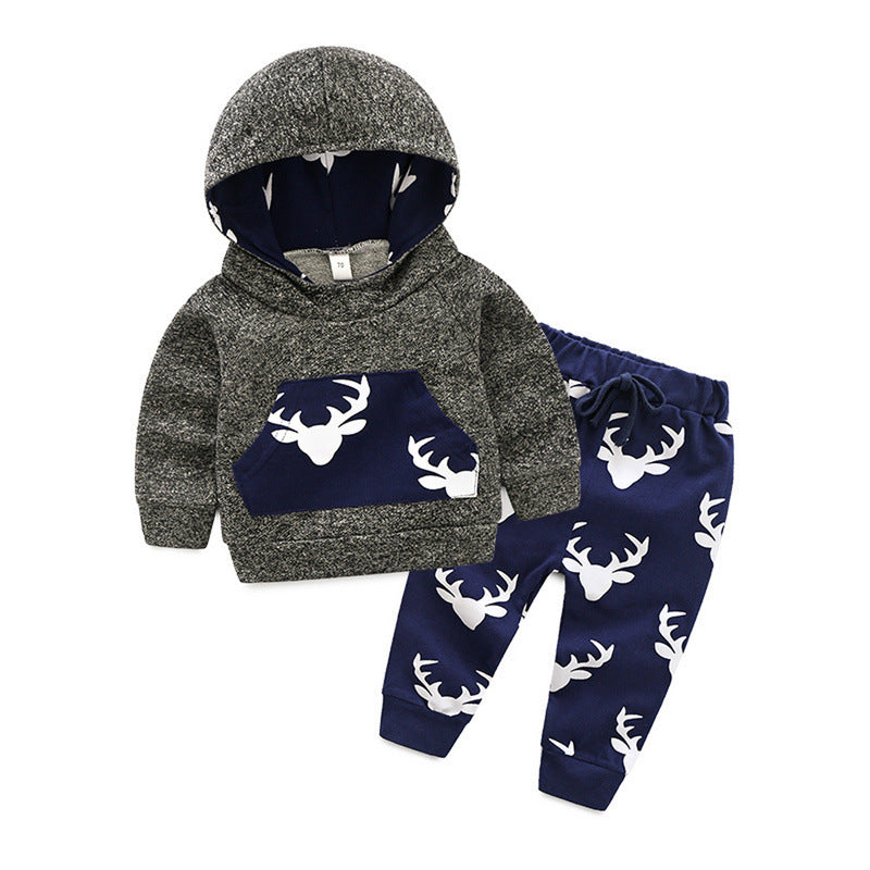 New Style Long-sleeved Hooded Pullover