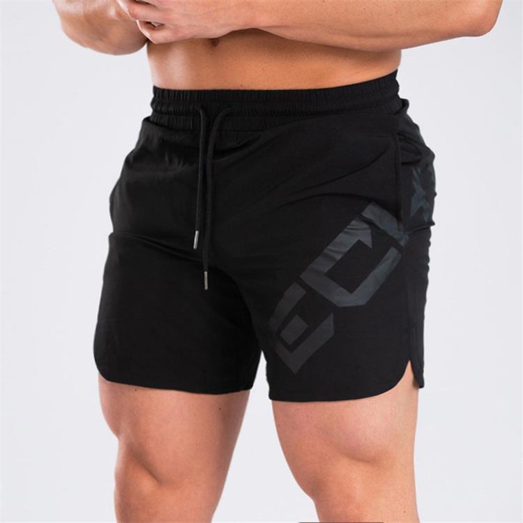 Elastic Thin Training Running Men's Casual Quick-drying Knee Length Summer Sports Shorts