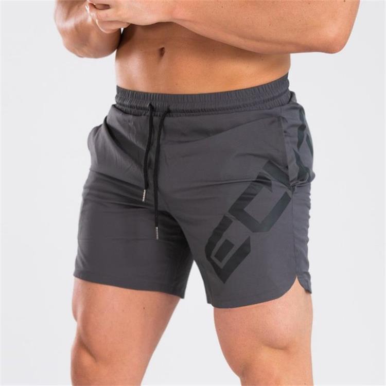 Elastic Thin Training Running Men's Casual Quick-drying Knee Length Summer Sports Shorts