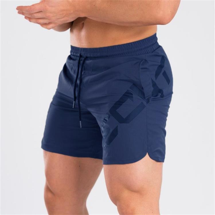 Elastic Thin Training Running Men's Casual Quick-drying Knee Length Summer Sports Shorts