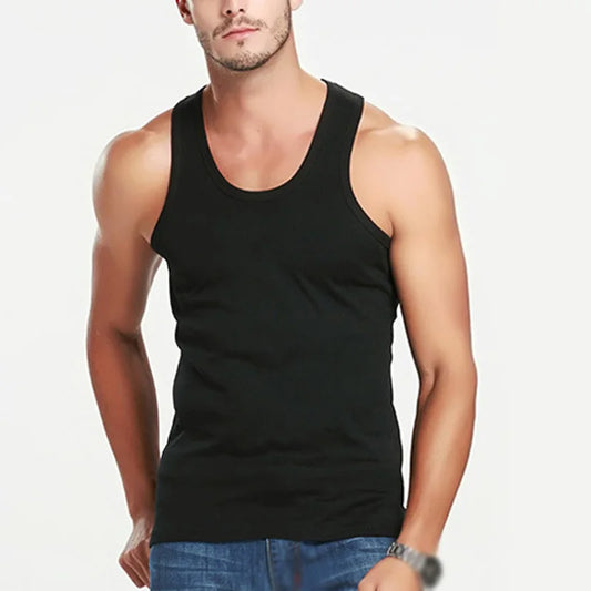 Men's Tank Tops Casual Sport Sleeveless Y-Back Muscle Vest Quick-drying