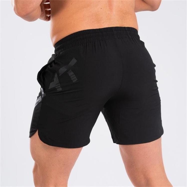 Elastic Thin Training Running Men's Casual Quick-drying Knee Length Summer Sports Shorts
