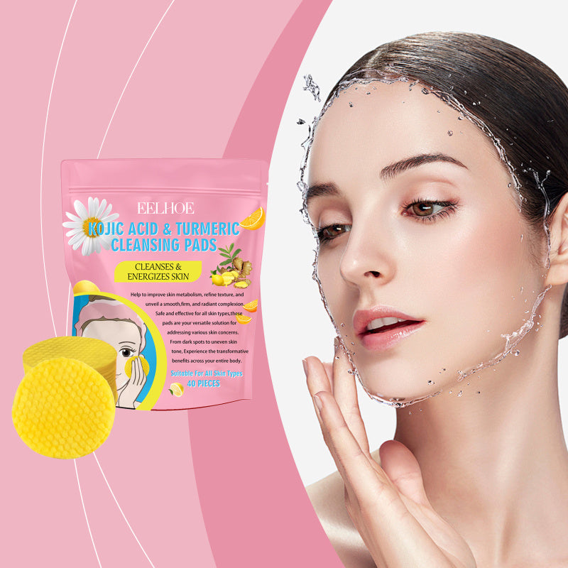 Kojic Acid Turmeric Cleansing Pads Beauty
