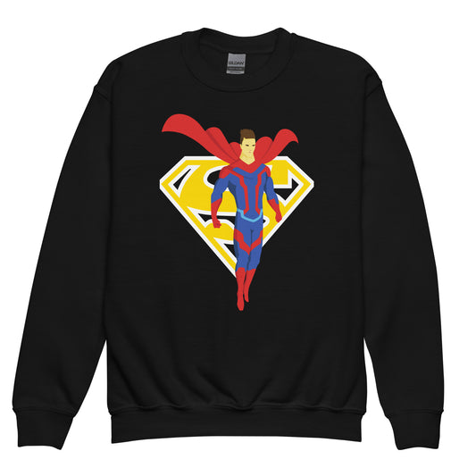 Youth crewneck sweatshirt l Superman
