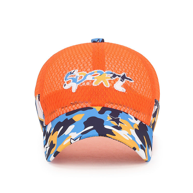 Children's Travel Sun-proof Mesh Child Student Breathable Baseball Cap Sun Hat