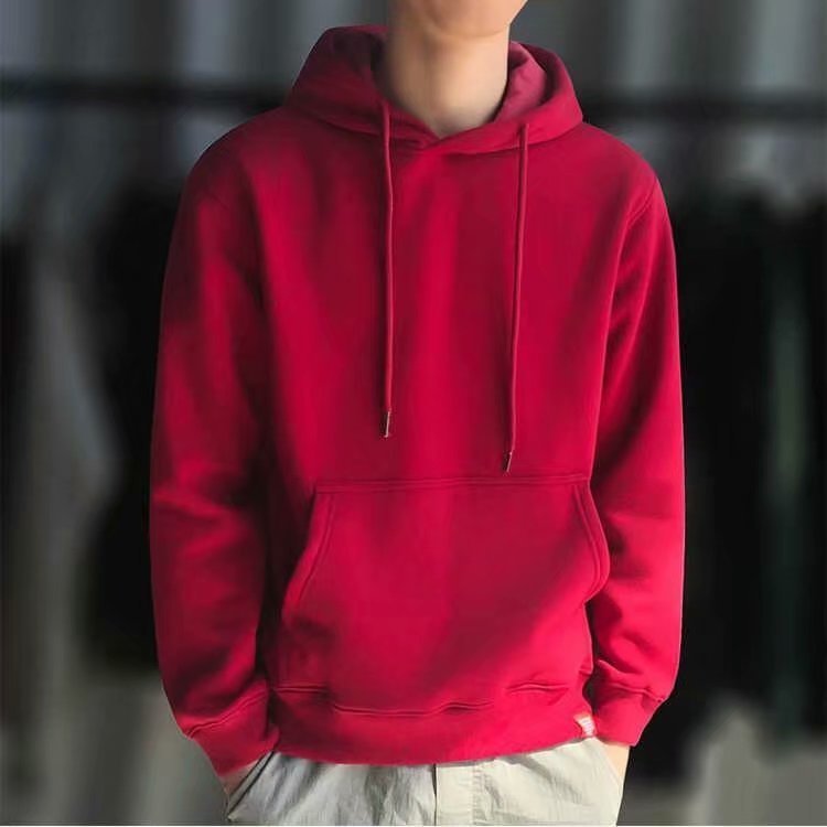 Fleece Sweater Men's Hooded Spring And Autumn New Korean Style Loose