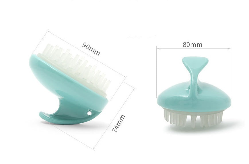 Silicone shampoo comb