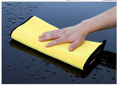 Car wash towel cleaning cloth special towel not lint car glass absorbent rag non-deer skin towel thickening without leaving marks