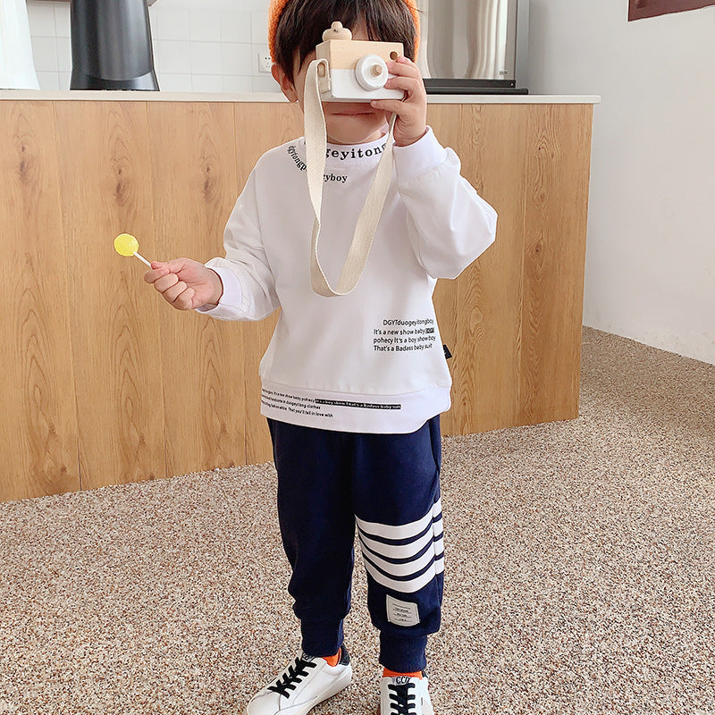 Boys' comfortable casual pants sports trousers