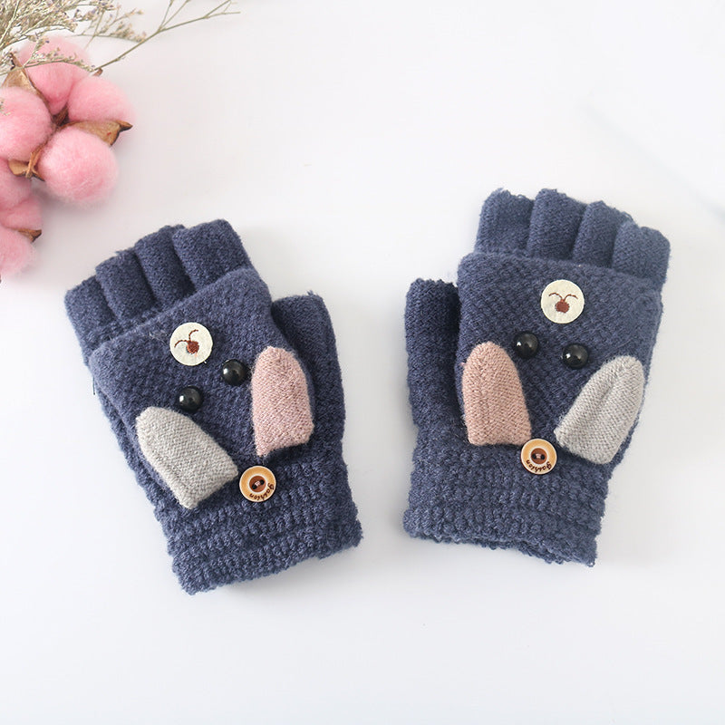 New Cute Children's Warm Gloves Cartoon