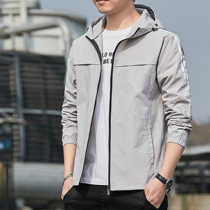 Thin And Breathable Men's Sun Protection Jacket