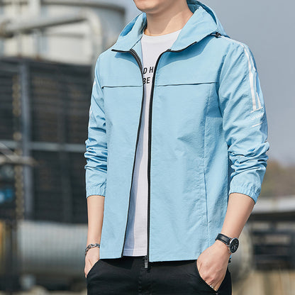 Thin And Breathable Men's Sun Protection Jacket