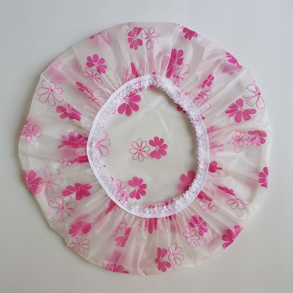 Shower And Bath Cap Printing Waterproof Shower Cap