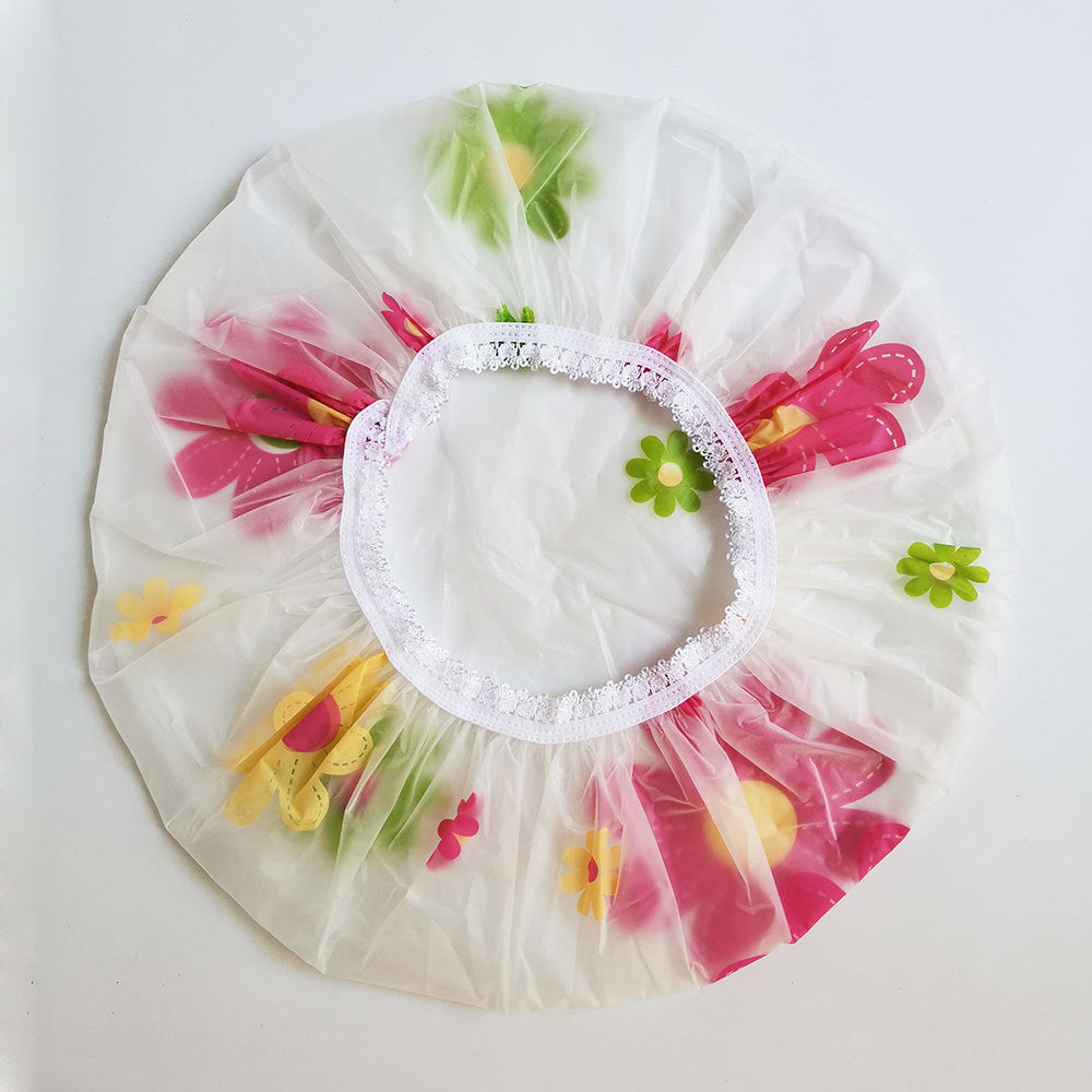 Shower And Bath Cap Printing Waterproof Shower Cap