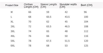 Pure Cotton All-match Casual Plus Size Shirt Coat Men