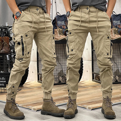 American Workwear Straight Functional City Outdoor Tactics Casual Pants