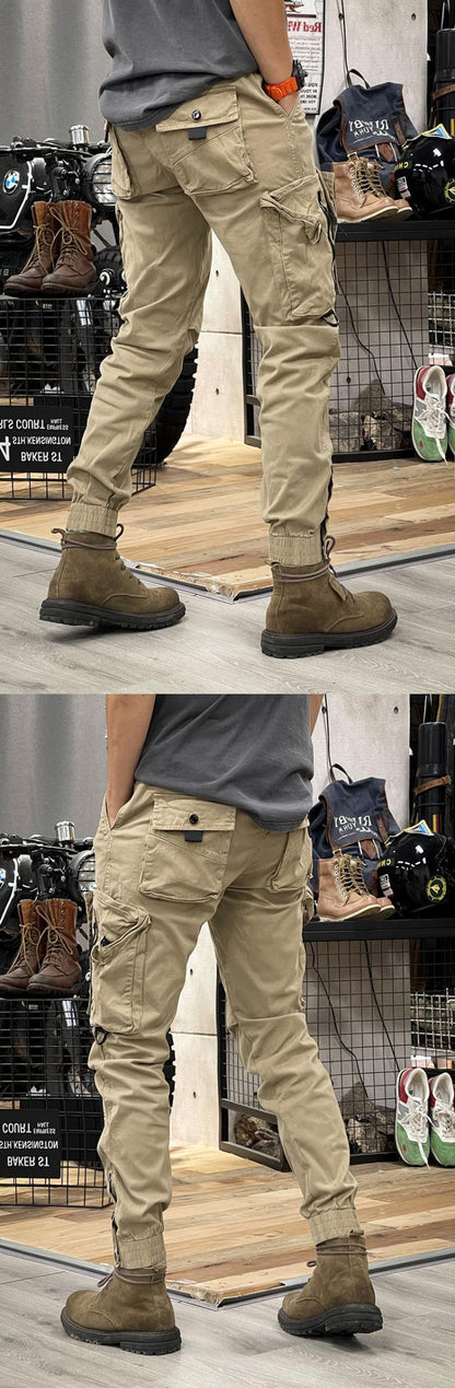 American Workwear Straight Functional City Outdoor Tactics Casual Pants