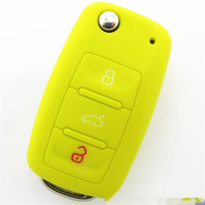 Silicone car key case