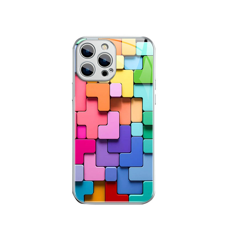 Color Building Blocks Are Mobile Phone Case