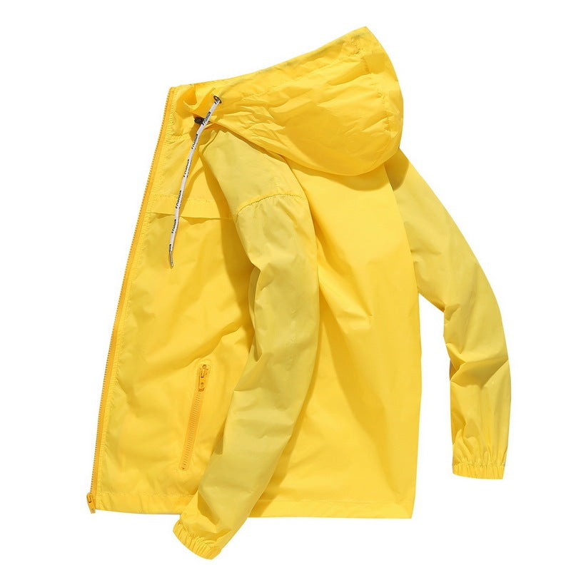 Men's windbreaker sunscreen jacket