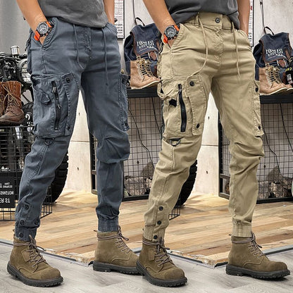 American Workwear Straight Functional City Outdoor Tactics Casual Pants