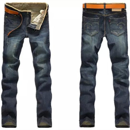 Men's retro pants straight-leg pants