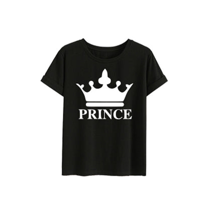 Crown King Family Wear Summer New Short-Sleeved T-Shirt Family Wear