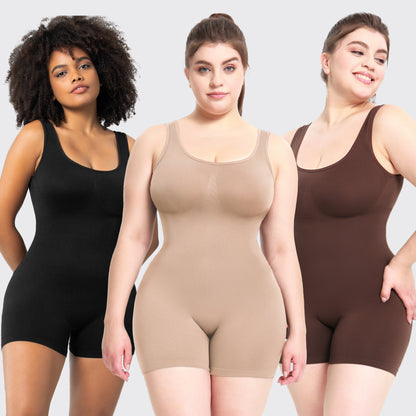 Women's Solid Color Integrated Sports Shapewear