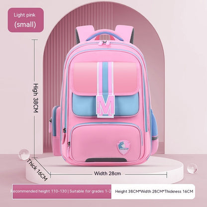 Baby Burden Relief Spine Protection Primary School Student Schoolbag Large Capacity Lightweight Children Backpack