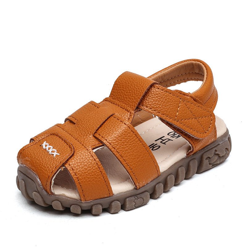 Children's Sandals, Boys Stitching, Simple Soft-Soled Sandals, Girls' Beach Shoes