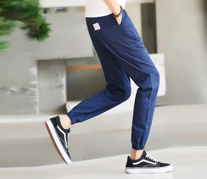 Sports pants, men's overalls, men's casual pants, Harlan nine pants, men's pants