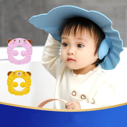 Baby Waterproof Ear Protection Shower Hat