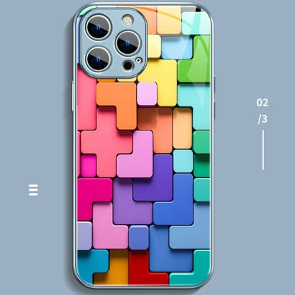 Color Building Blocks Are Mobile Phone Case