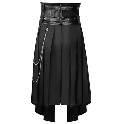 European And American Dark Rock Ashes Gothic Skirt