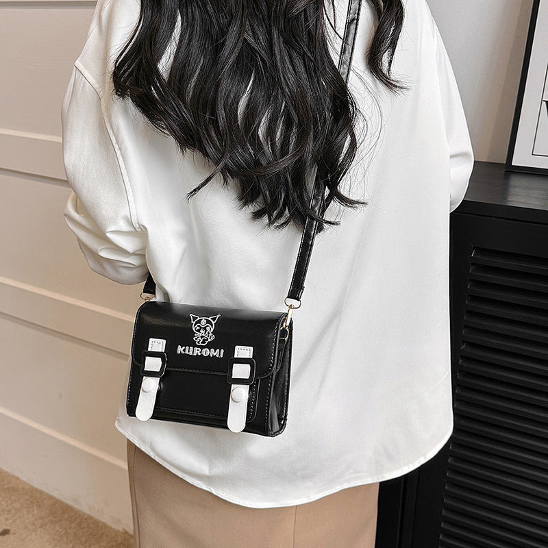 Jk bag uniform bag niche women's bag messenger bag pu bag single shoulder handbag crossbody color matching Cambridge bag lolita