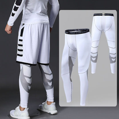 Men's Pants Male Tights Leggings For Running Gym