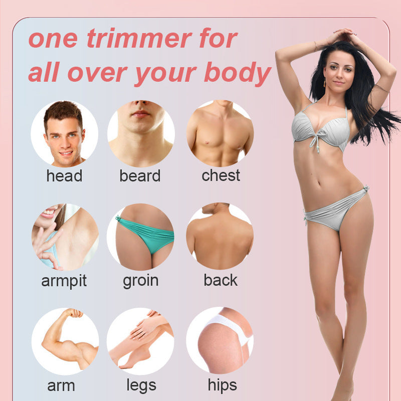 Women's Bikini Body Hair Lady Shaver