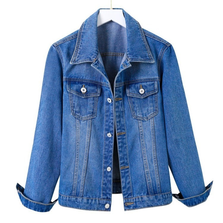 Denim Jacket Women's Temperament Was Thin