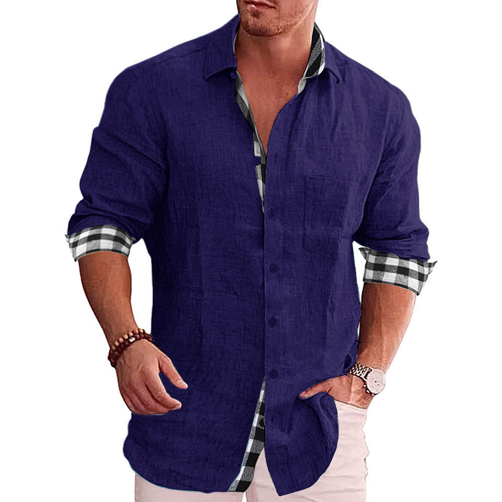 Men's Shirt Long Sleeve Casual