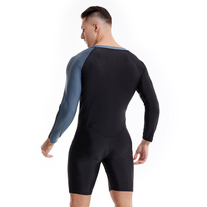 Men's Professional Diving One-piece Swimsuit