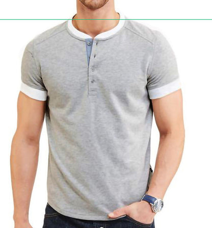 Men's T-shirt Casual Digital Printing Loose Short Sleeve