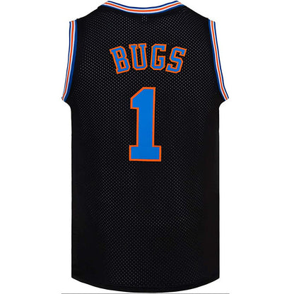 Space Movie Jersey Embroidery Retro Basketball Wear